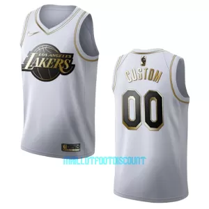 Maillot de Basket Los Angeles Lakers Golden Edition Swingman Blanc