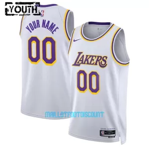Maillot de Basket Los Angeles Lakers Icon Edition Swingman 23/24 Enfant Blanc Maillot de Basket Los Angeles Lakers Icon Edition Swingman 23/24 Enfant Blanc