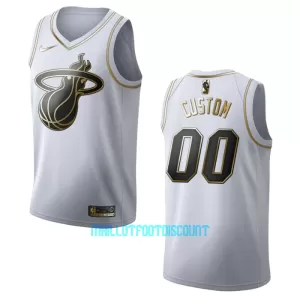 Maillot de Basket Miami Heat Golden Edition Swingman Blanc Maillot de Basket Miami Heat Golden Edition Swingman Blanc