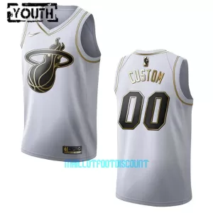 Maillot de Basket Miami Heat Golden Edition Swingman Enfant Blanc Maillot de Basket Miami Heat Golden Edition Swingman Enfant Blanc