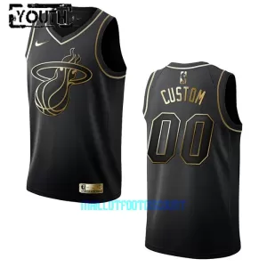 Maillot de Basket Miami Heat Golden Edition Swingman Enfant Noir Maillot de Basket Miami Heat Golden Edition Swingman Enfant Noir
