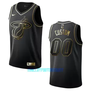 Maillot de Basket Miami Heat Golden Edition Swingman Noir Maillot de Basket Miami Heat Golden Edition Swingman Noir