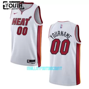 White Maillot de Basket Miami Heat Association Edition Swingman 23/24 Enfant White Maillot de Basket Miami Heat Association Edition Swingman 23/24 Enfant