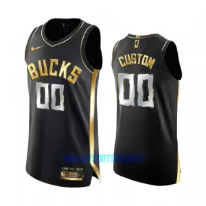 Maillot de Basket Milwaukee Bucks Golden Edition Swingman Noir Maillot de Basket Milwaukee Bucks Golden Edition Swingman Noir
