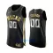 Maillot de Basket Milwaukee Bucks Golden Edition Swingman Noir