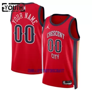 Maillot de Basket New Orleans Pelicans Statement Edition Swingman 23/24 Enfant Rouge Maillot de Basket New Orleans Pelicans Statement Edition Swingman 23/24 Enfant Rouge