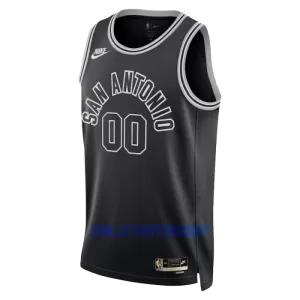 Maillot de Basket San Antonio Spurs Classic Edition Swingman 23/24 Noir