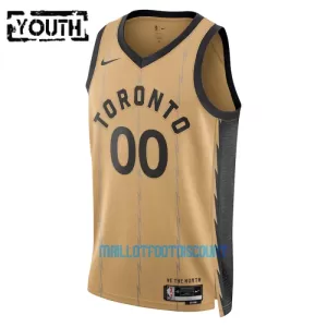 Maillot de Basket Toronto Raptors City Edition Swingman 23/24 Enfant Or