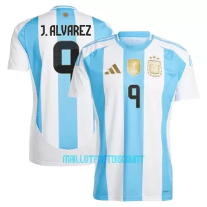 Maillot De Foot Argentine Julián Álvarez 9 Domicile 2024