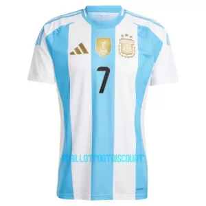 Maillot De Foot Argentine Rodrigo de Paul 7 Domicile 2024