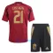 Kit De Football Belgique Castagne 21 Enfant Domicile Euro 2024