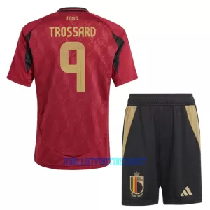 Kit De Football Belgique Trossard 9 Enfant Domicile Euro 2024 Kit De Football Belgique Trossard 9 Enfant Domicile Euro 2024