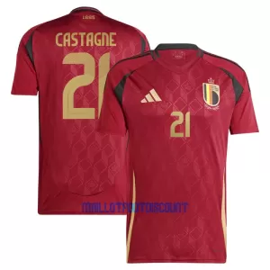 Maillot De Foot Belgique Castagne 21 Domicile Euro 2024 Maillot De Foot Belgique Castagne 21 Domicile Euro 2024