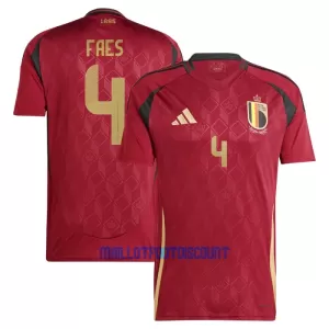 Maillot De Foot Belgique Faes 4 Domicile Euro 2024 Maillot De Foot Belgique Faes 4 Domicile Euro 2024
