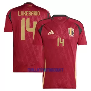 Maillot De Foot Belgique Lukebakio 14 Domicile Euro 2024 Maillot De Foot Belgique Lukebakio 14 Domicile Euro 2024