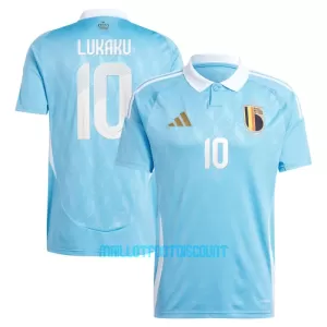 Maillot De Foot Belgique Romelu Lukaku 10 Extérieur Euro 2024 Maillot De Foot Belgique Romelu Lukaku 10 Extérieur Euro 2024