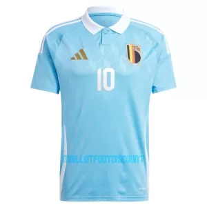 Maillot De Foot Belgique Romelu Lukaku 10 Extérieur Euro 2024