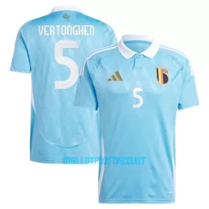 Maillot De Foot Belgique Vertonghen 5 Extérieur Euro 2024 Maillot De Foot Belgique Vertonghen 5 Extérieur Euro 2024