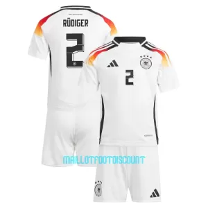Kit De Football Allemagne Antonio Rüdiger 2 Enfant Domicile Euro 2024 Kit De Football Allemagne Antonio Rüdiger 2 Enfant Domicile Euro 2024