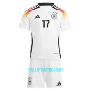 Kit De Football Allemagne Florian Wirtz 17 Enfant Domicile Euro 2024