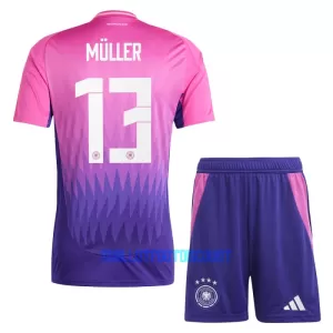 Kit De Football Allemagne Thomas Müller 13 Enfant Extérieur Euro 2024 Kit De Football Allemagne Thomas Müller 13 Enfant Extérieur Euro 2024
