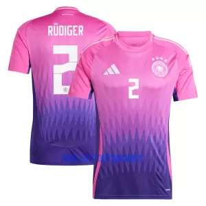 Maillot De Foot Allemagne Antonio Rüdiger 2 Extérieur Euro 2024 Maillot De Foot Allemagne Antonio Rüdiger 2 Extérieur Euro 2024