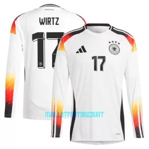 Maillot De Foot Allemagne Florian Wirtz 17 Domicile Euro 2024 Manches Longues Maillot De Foot Allemagne Florian Wirtz 17 Domicile Euro 2024 Manches Longues