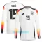 Maillot De Foot Allemagne Leroy Sané 19 Domicile Euro 2024 Manches Longues