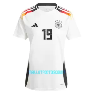 Maillot De Foot Allemagne Leroy Sané 19 Femme Domicile Euro 2024