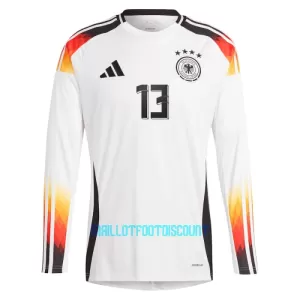 Maillot De Foot Allemagne Thomas Müller 13 Domicile Euro 2024 Manches Longues