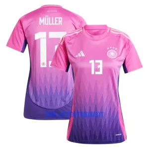 Maillot De Foot Allemagne Thomas Müller 13 Femme Extérieur Euro 2024 Maillot De Foot Allemagne Thomas Müller 13 Femme Extérieur Euro 2024