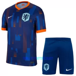 Kit De Football Pays-Bas Enfant Extérieur Euro 2024 Kit De Football Pays-Bas Enfant Extérieur Euro 2024