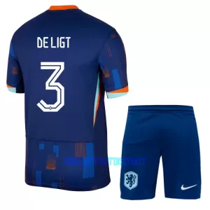 Kit De Football Pays-Bas Matthijs de Ligt 3 Enfant Extérieur Euro 2024 Kit De Football Pays-Bas Matthijs de Ligt 3 Enfant Extérieur Euro 2024