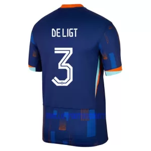 Kit De Football Pays-Bas Matthijs de Ligt 3 Enfant Extérieur Euro 2024