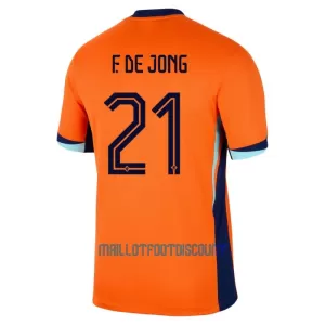 Maillot De Foot Pays-Bas Frenkie de Jong 21 Domicile Euro 2024 Maillot De Foot Pays-Bas Frenkie de Jong 21 Domicile Euro 2024