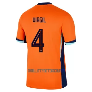 Maillot De Foot Pays-Bas Virgil van Dijk 4 Domicile Euro 2024 Maillot De Foot Pays-Bas Virgil van Dijk 4 Domicile Euro 2024