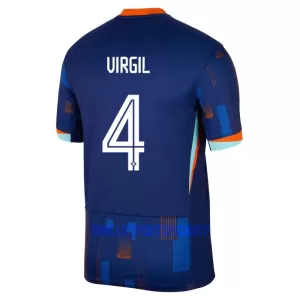 Maillot De Foot Pays-Bas Virgil van Dijk 4 Extérieur Euro 2024 Maillot De Foot Pays-Bas Virgil van Dijk 4 Extérieur Euro 2024