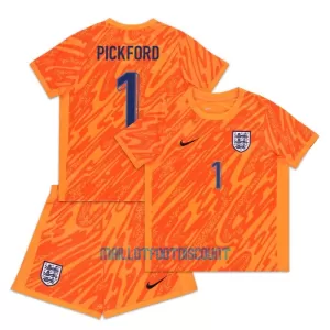 Kit De Football Gardien Angleterre Pickford 1 Enfant Euro 2024 Orange Kit De Football Gardien Angleterre Pickford 1 Enfant Euro 2024 Orange