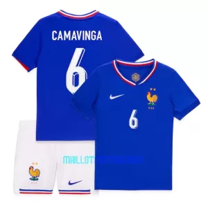 Kit De Football France Eduardo Camavinga 6 Enfant Domicile Euro 2024 Kit De Football France Eduardo Camavinga 6 Enfant Domicile Euro 2024