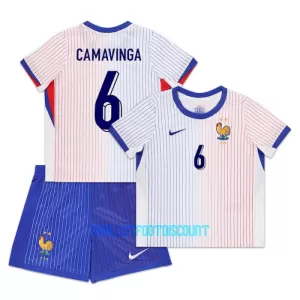 Kit De Football France Eduardo Camavinga 6 Enfant Extérieur Euro 2024 Kit De Football France Eduardo Camavinga 6 Enfant Extérieur Euro 2024
