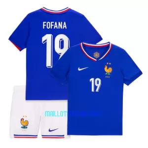 Kit De Football France Fofana 19 Enfant Domicile Euro 2024 Kit De Football France Fofana 19 Enfant Domicile Euro 2024