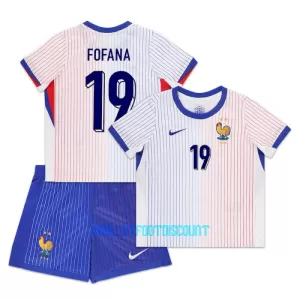 Kit De Football France Fofana 19 Enfant Extérieur Euro 2024 Kit De Football France Fofana 19 Enfant Extérieur Euro 2024