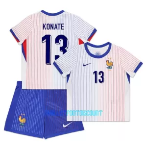 Kit De Football France Konate 13 Enfant Extérieur Euro 2024 Kit De Football France Konate 13 Enfant Extérieur Euro 2024
