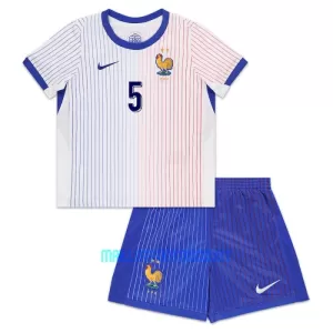 Kit De Football France Kounde 5 Enfant Extérieur Euro 2024