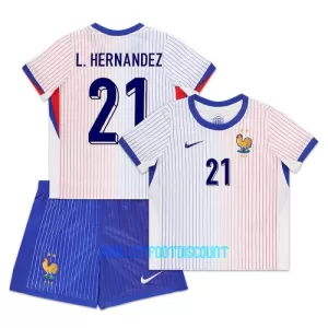 Kit De Football France L. Hernandez 21 Enfant Extérieur Euro 2024 Kit De Football France L. Hernandez 21 Enfant Extérieur Euro 2024