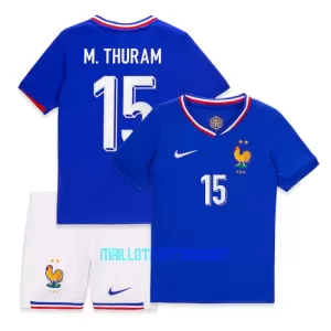 Kit De Football France M. Thuram 15 Enfant Domicile Euro 2024 Kit De Football France M. Thuram 15 Enfant Domicile Euro 2024