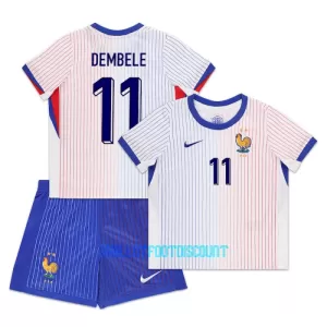 Kit De Football France Ousmane Dembélé 11 Enfant Extérieur Euro 2024 Kit De Football France Ousmane Dembélé 11 Enfant Extérieur Euro 2024
