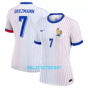 Maillot De Foot France Antoine Griezmann 7 Femme Extérieur Euro 2024 Maillot De Foot France Antoine Griezmann 7 Femme Extérieur Euro 2024