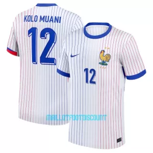 Maillot De Foot France Kolo Muani 12 Extérieur Euro 2024 Maillot De Foot France Kolo Muani 12 Extérieur Euro 2024
