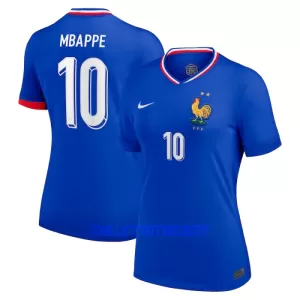 Maillot De Foot France Kylian Mbappé 10 Femme Domicile Euro 2024 Maillot De Foot France Kylian Mbappé 10 Femme Domicile Euro 2024